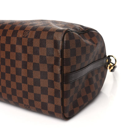 Louis Vuitton Damier Ebene Speedy Bandouliere 35 9 of 9