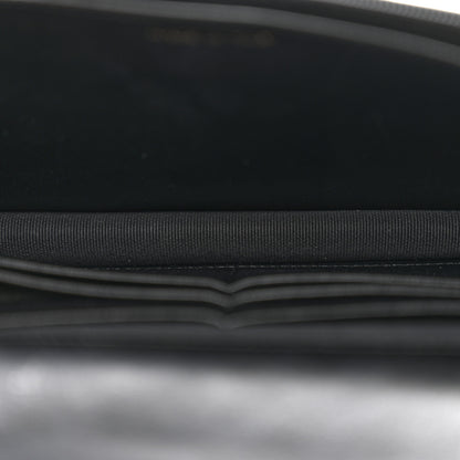 Chanel Shiny Lambskin Quilted Dynasty Wallet On Chain WOC Black 5 of 14