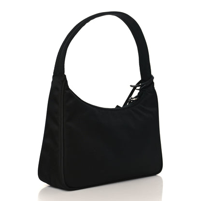 Prada Tessuto Nylon Mini Re-Edition 2000 Bag Black 3 of 10