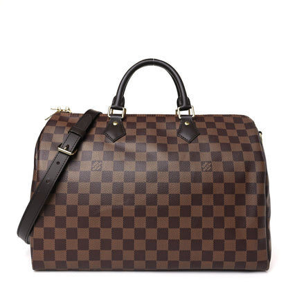 Louis Vuitton Damier Ebene Speedy Bandouliere 35 1 of 8