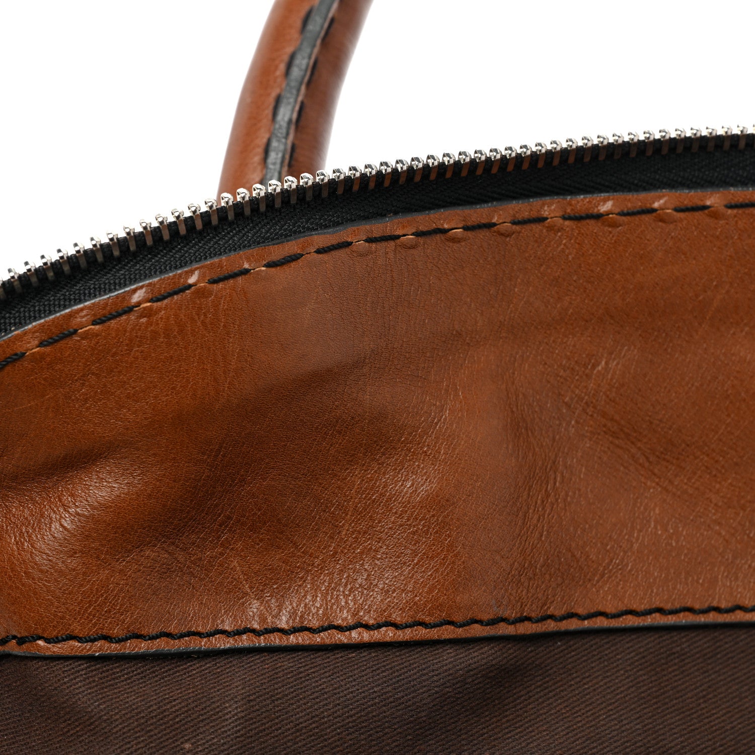 Chloe Calfskin Edith Dome Bowler Muscade 12 of 22