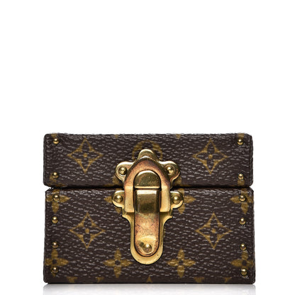 Louis Vuitton Monogram Ring Box Mini Trunk Case 1 of 6
