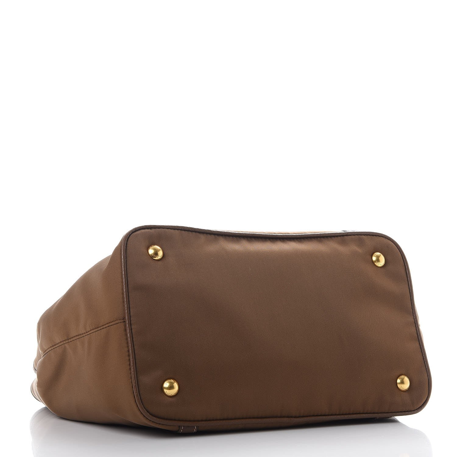 Prada Nylon Tessuto Vitello Daino Tote Corinto 5 of 10