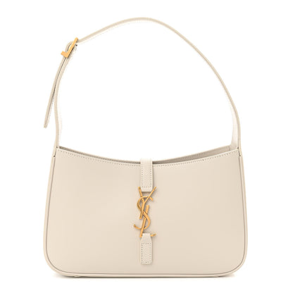 Saint Laurent Smooth Calfskin Le 5 A 7 Hobo Blanc Vintage 1 of 10