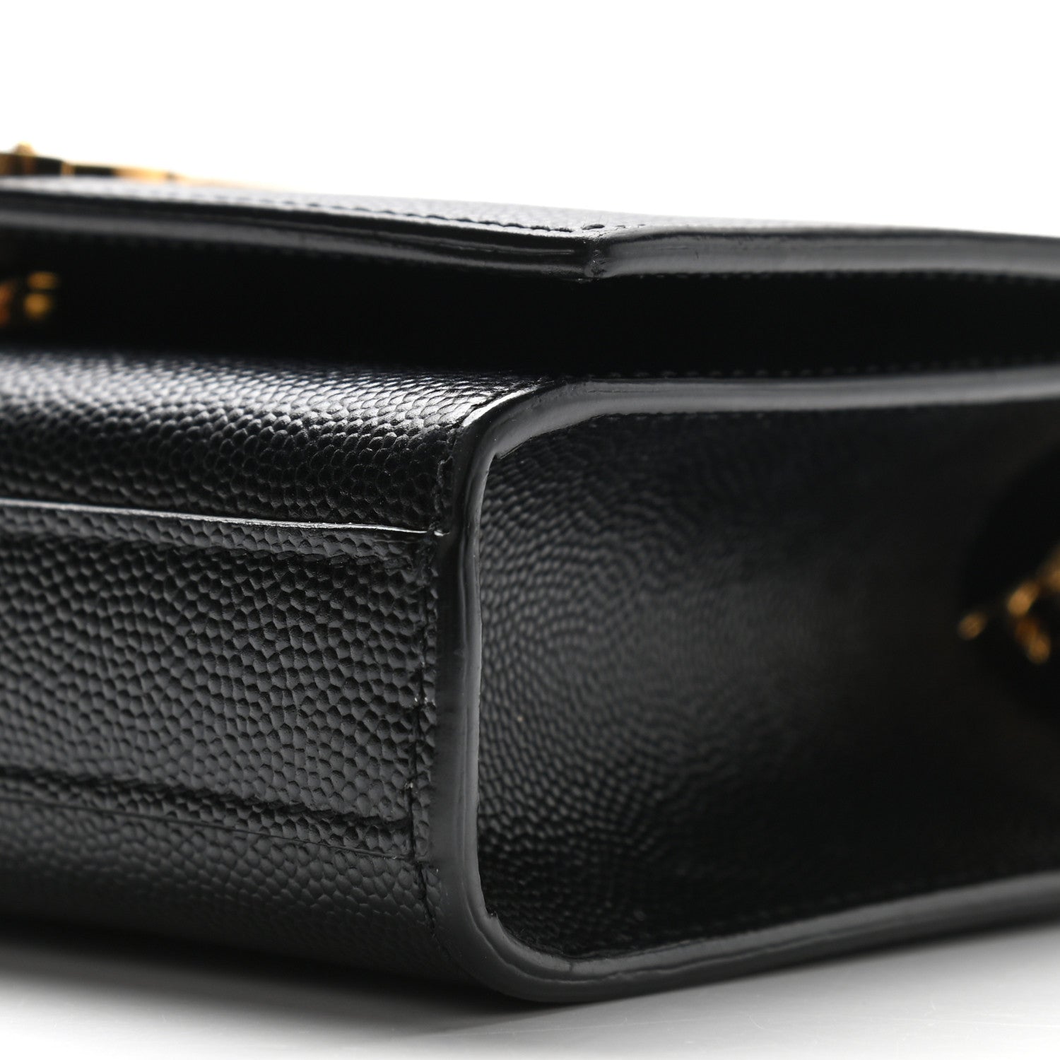 Saint Laurent Grain De Poudre Small Monogram Kate Satchel Black 8 of 8