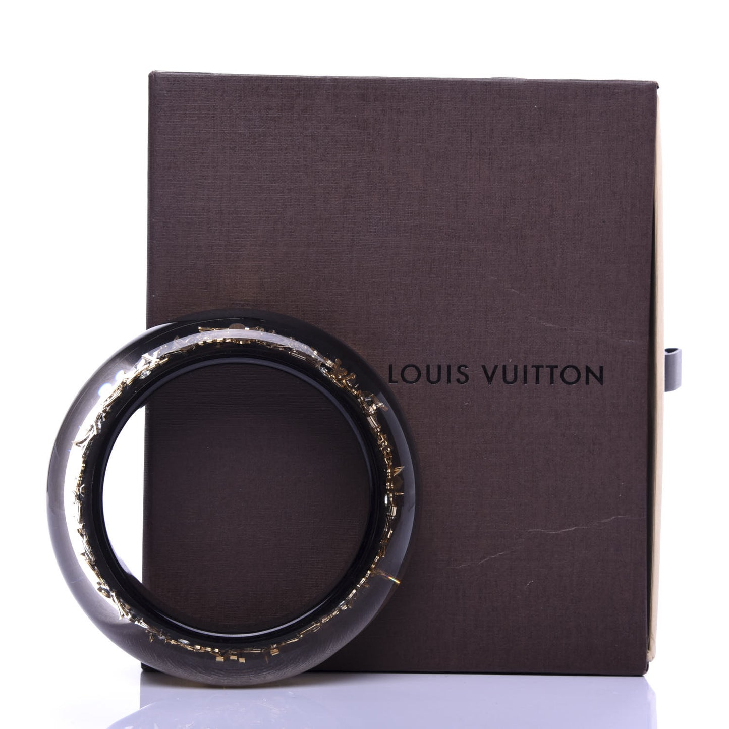 Resin Swarovski Small Inclusion Bracelet GM Black