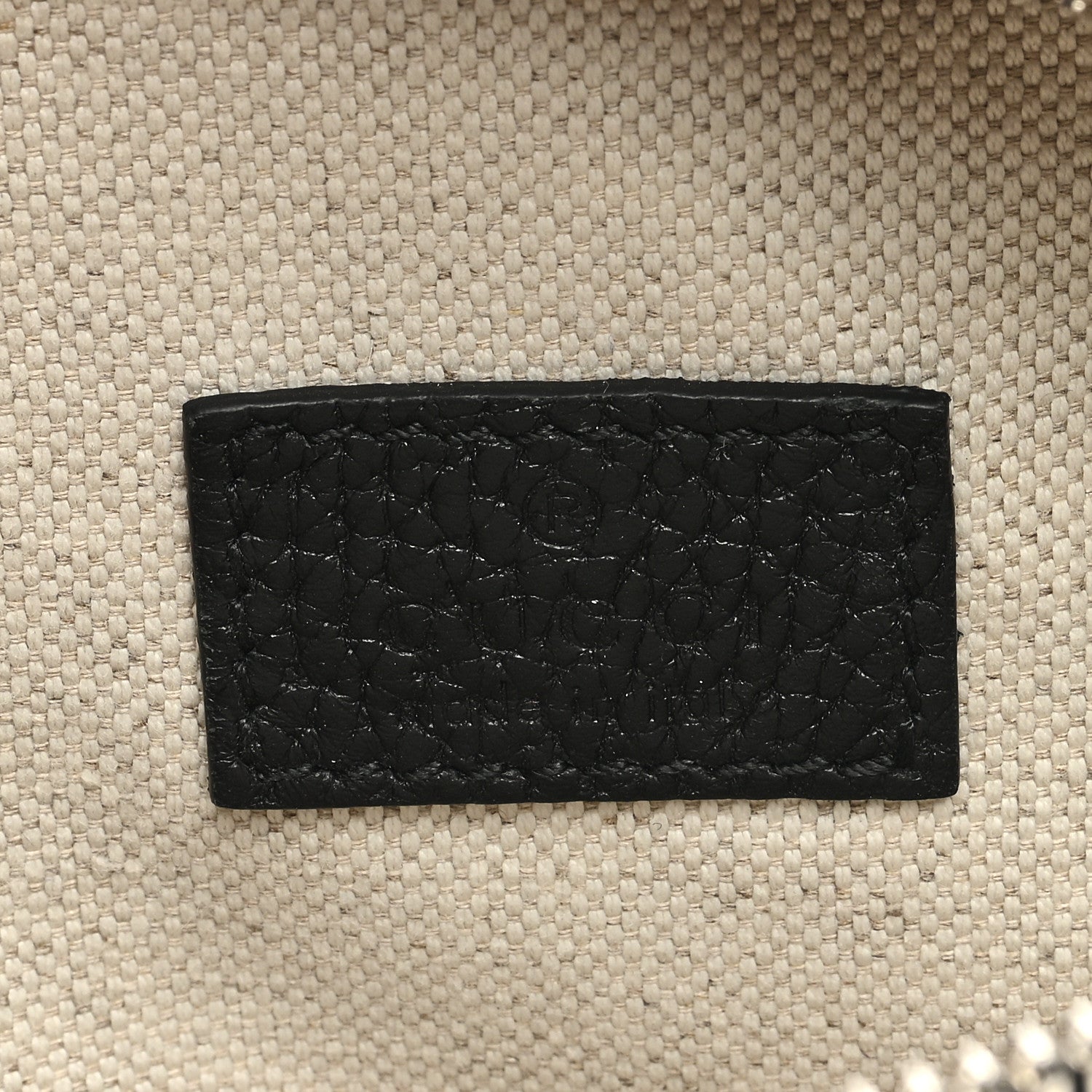 Gucci Piuma Calfskin Jumbo GG Embossed Small Belt Bag Black 6 of 8