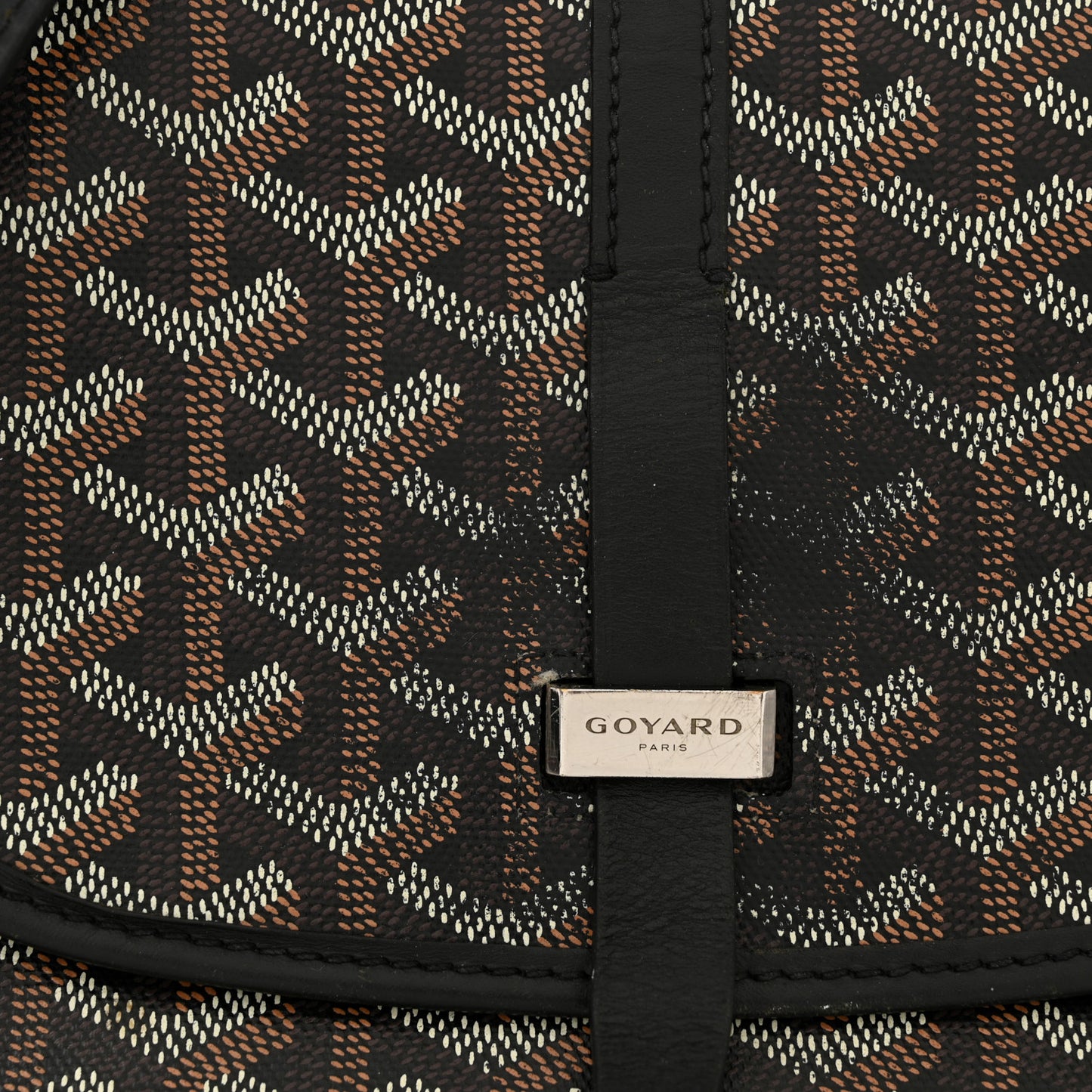 Goyardine Belvedere II PM Messenger Bag Black