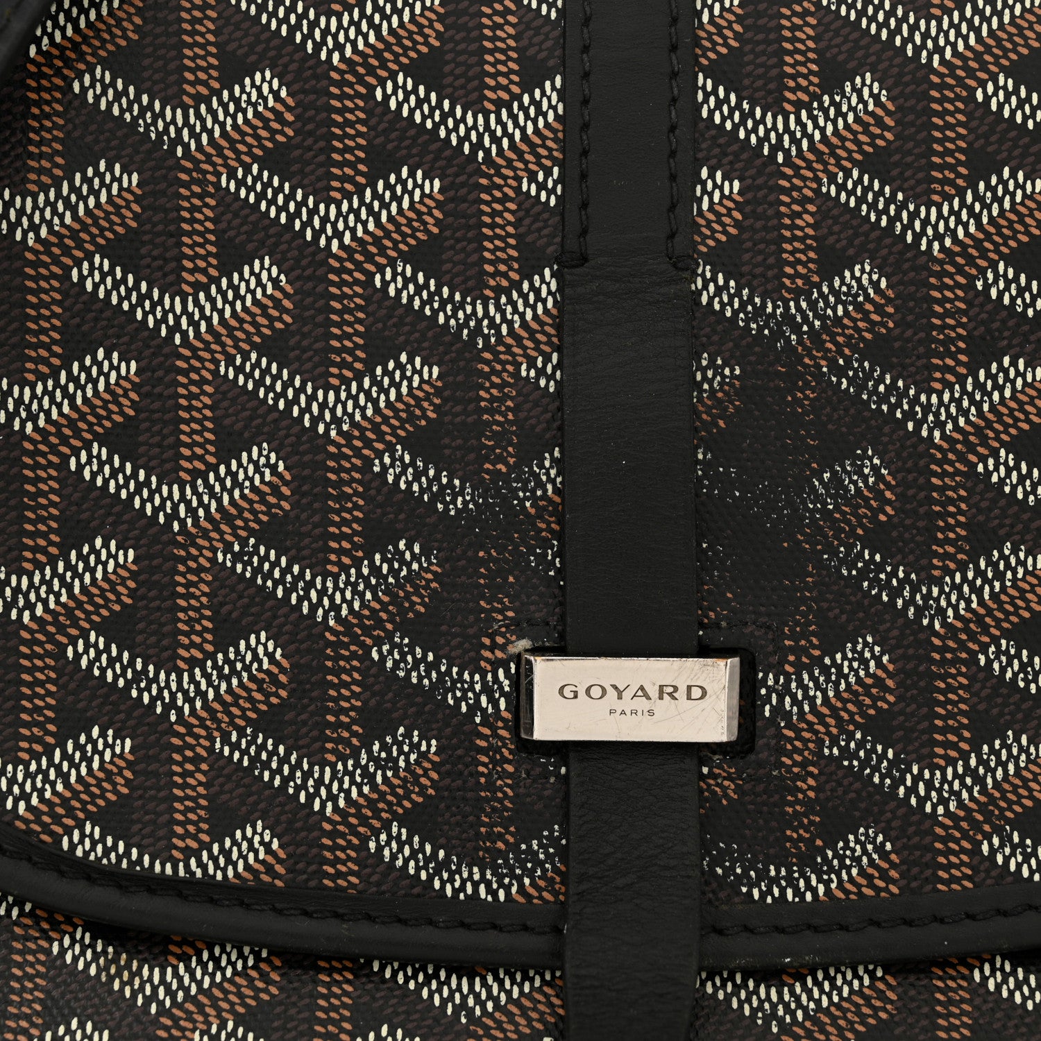 Goyard Goyardine Belvedere II PM Messenger Bag Black 11 of 13