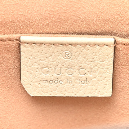 Gucci GG Supreme Monogram Flora Web Small Ophidia Chain Shoulder Bag White 7 of 21