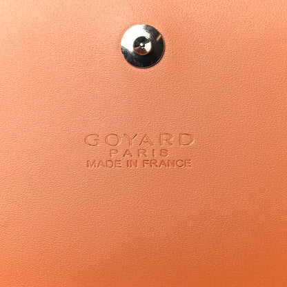 Goyard Goyardine Varenne Continental Wallet Black Gold 6 of 8