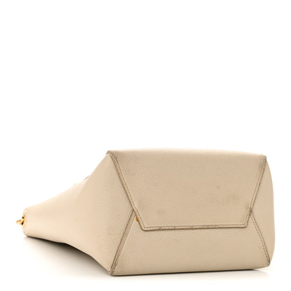 Celine Soft Grained Calfskin Small Sangle Bucket Bag Light Taupe 4 of 13