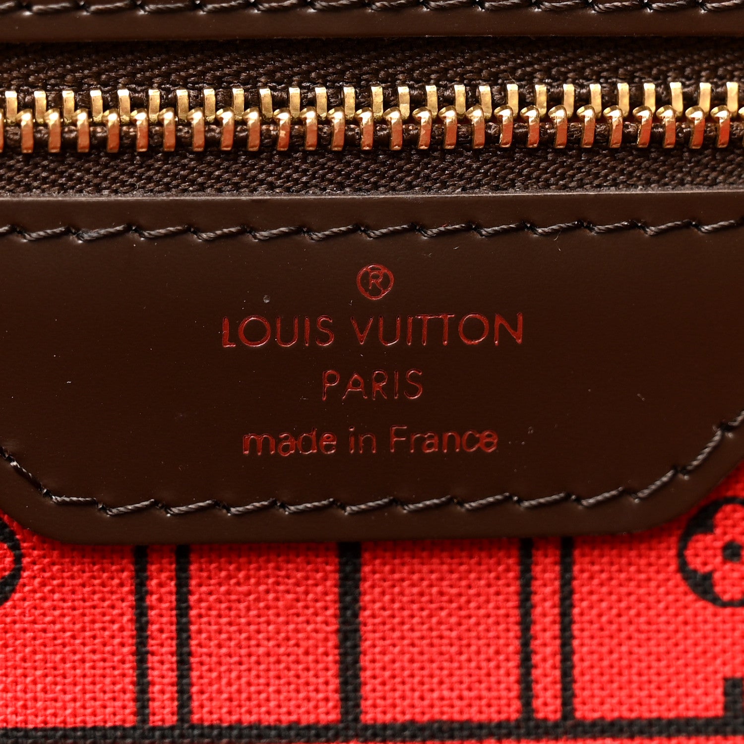 Louis Vuitton Damier Ebene Neverfull GM 6 of 10