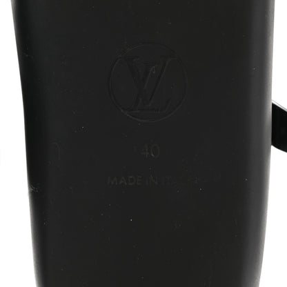 Louis Vuitton Monogram Sunbath Flat Mule Sandals 40 Black 6 of 8