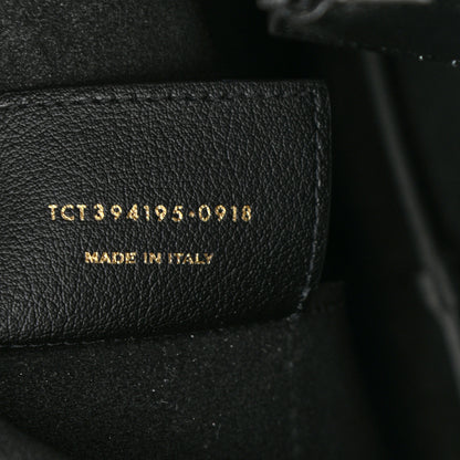 Saint Laurent Calfskin Large Shopping Tote Black 7 of 10