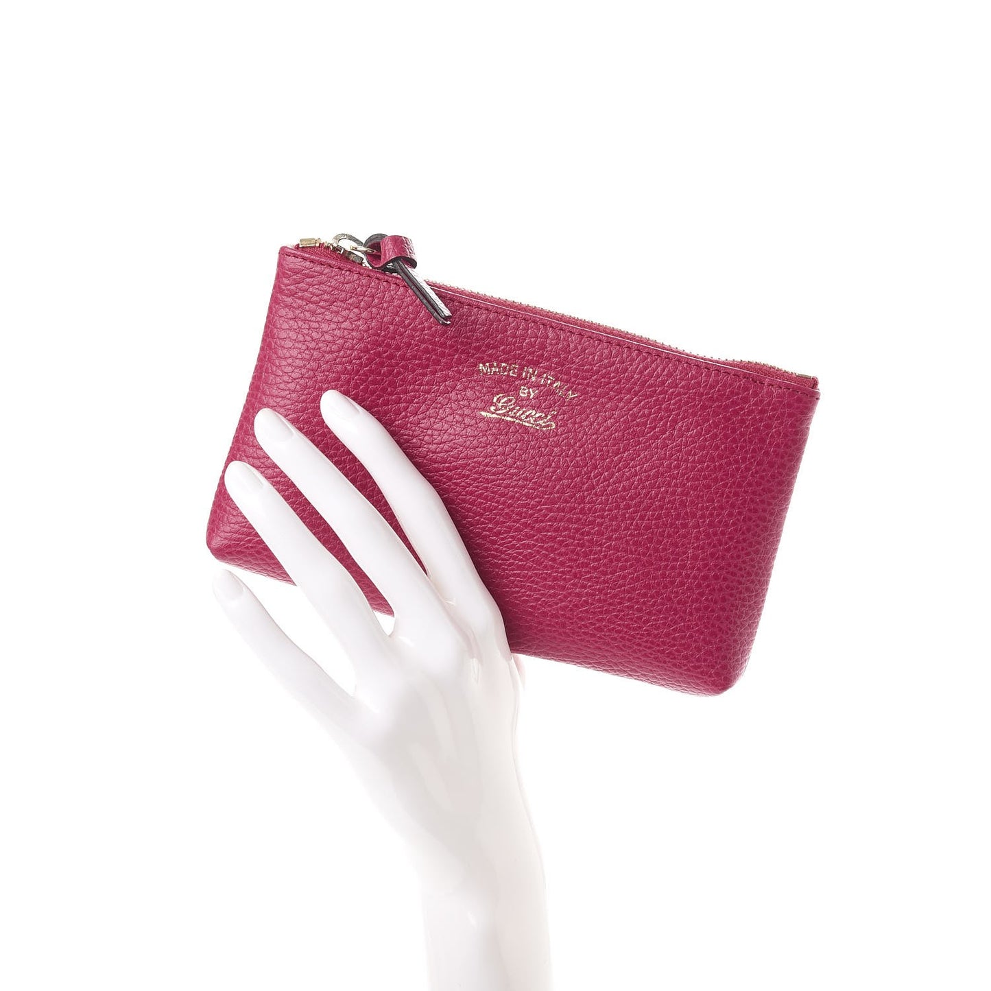 Dollar Calfskin Small Swing Pouch Blossom