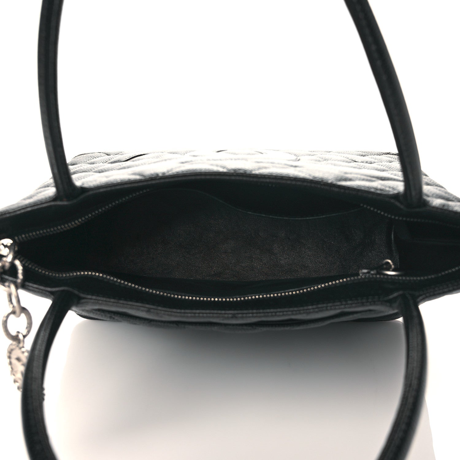 Chanel Caviar Quilted Medallion Tote Black 5 of 10