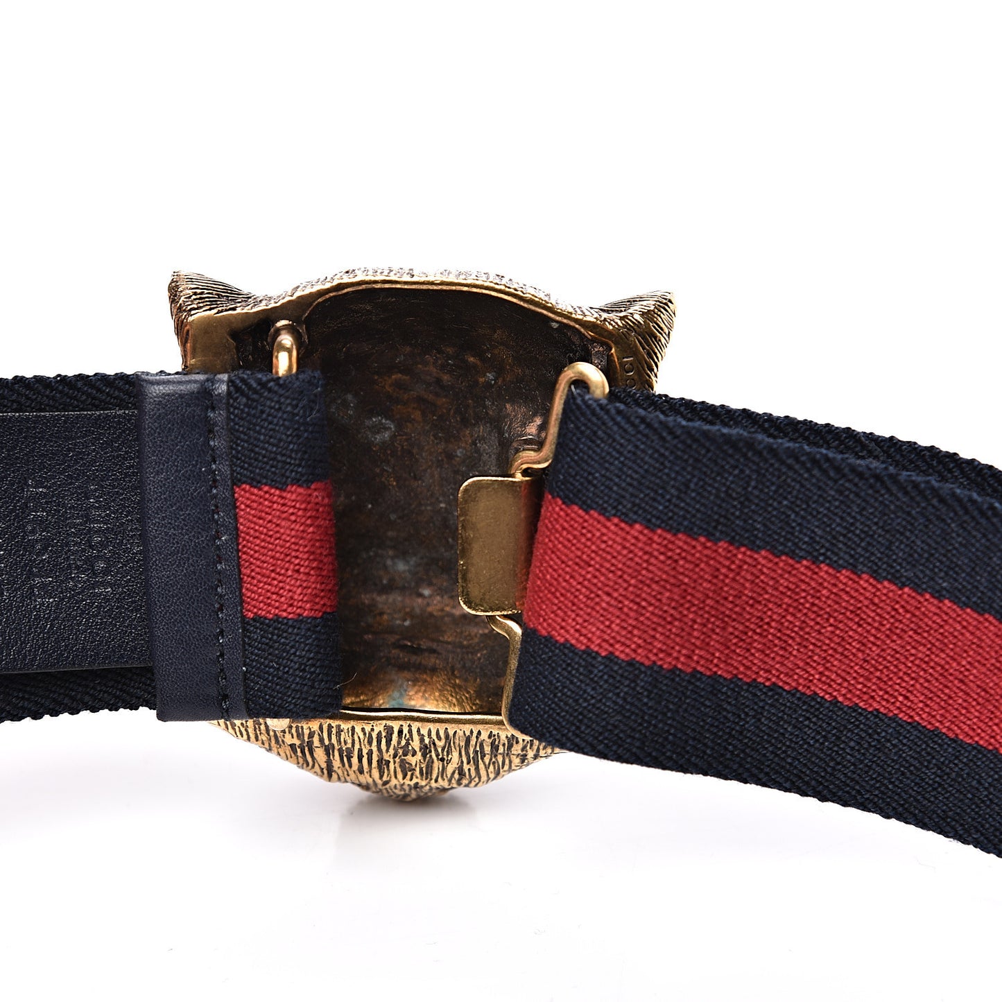 Web Feline Buckle Belt 75 30 Blue Red