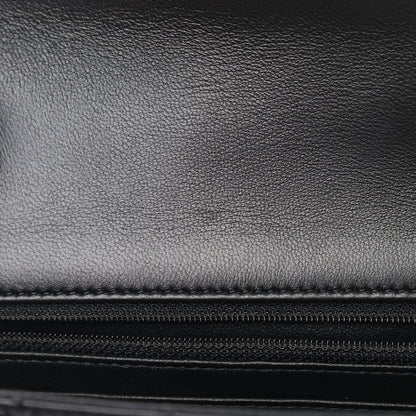 Chanel Lambskin Quilted Mini Rectangular Flap Black 10 of 12