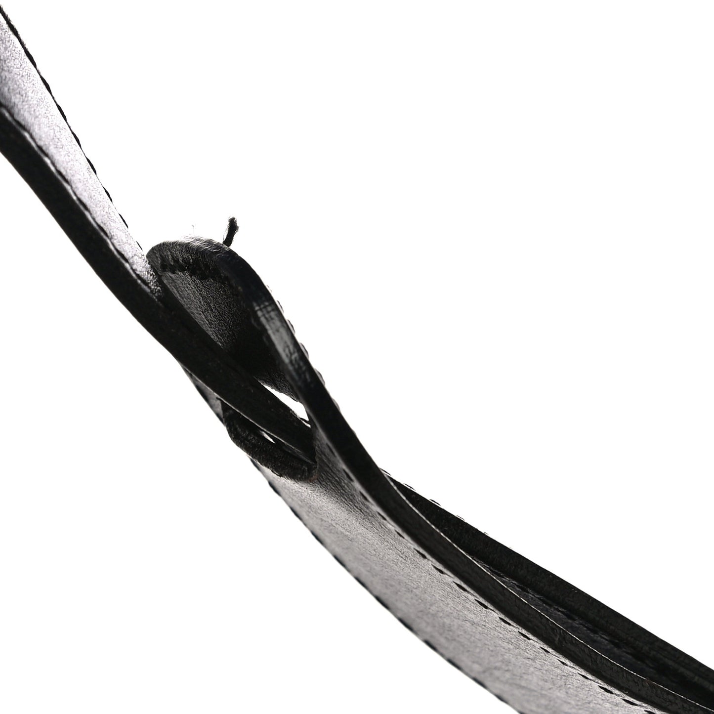 Haymarket Check Buckle Shoulder Bag Dark Brown