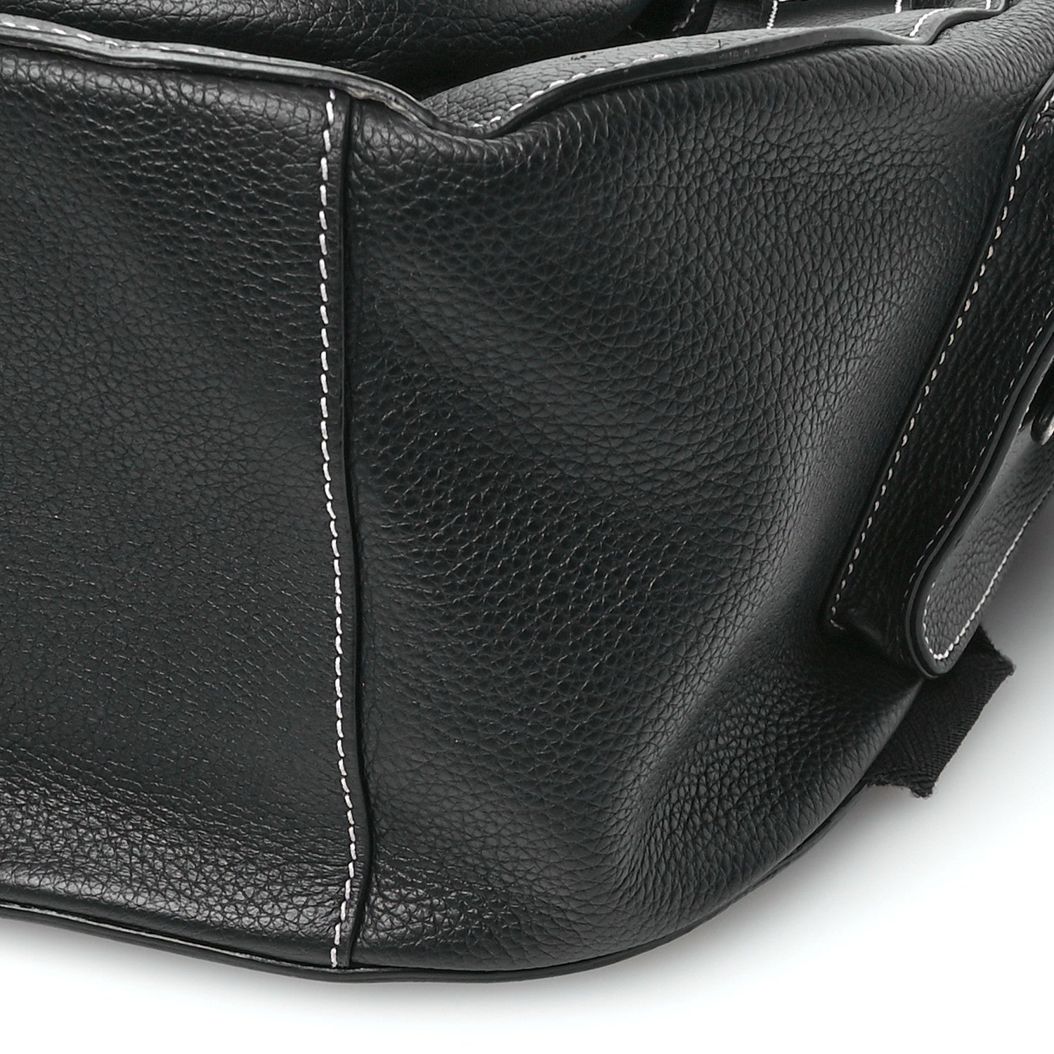 Christian Dior Grained Calfskin Maxi Gallop Backpack Black 10 of 12