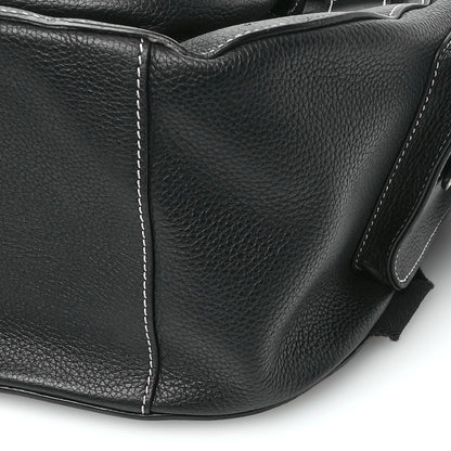 Christian Dior Grained Calfskin Maxi Gallop Backpack Black 10 of 12