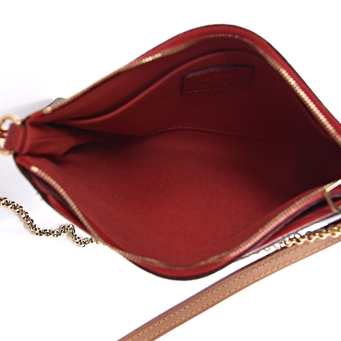 Monogram Pallas Clutch Cherry