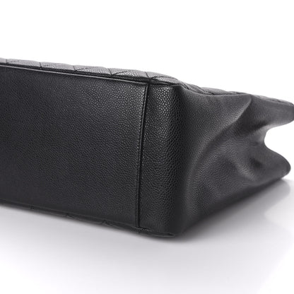 Chanel Caviar Quilted Grand Shopping Tote GST Black 7 of 11