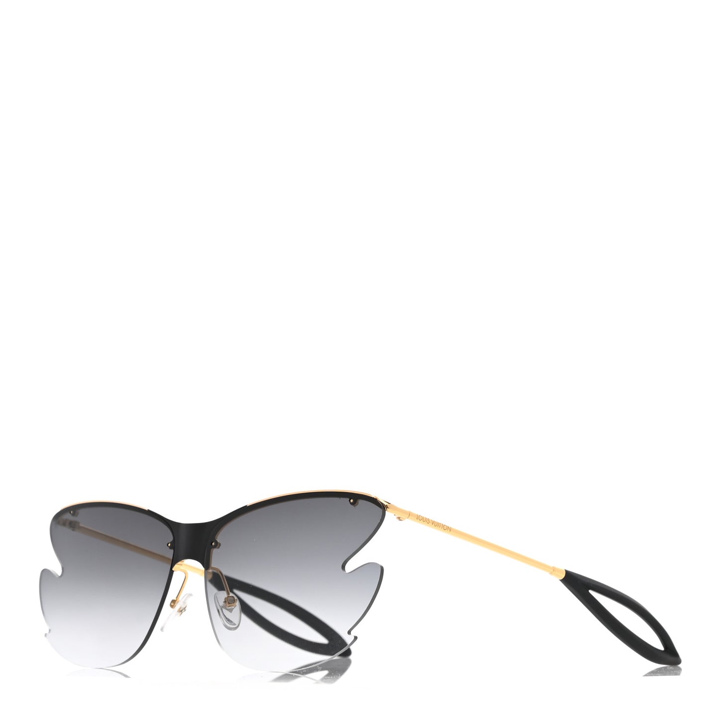Bohemian Vuittony Square Sunglasses Z1235W Silver Mirror