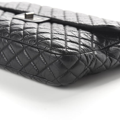 Chanel Aged Calfskin Reissue XL Maxi Flap Black 7 of 10