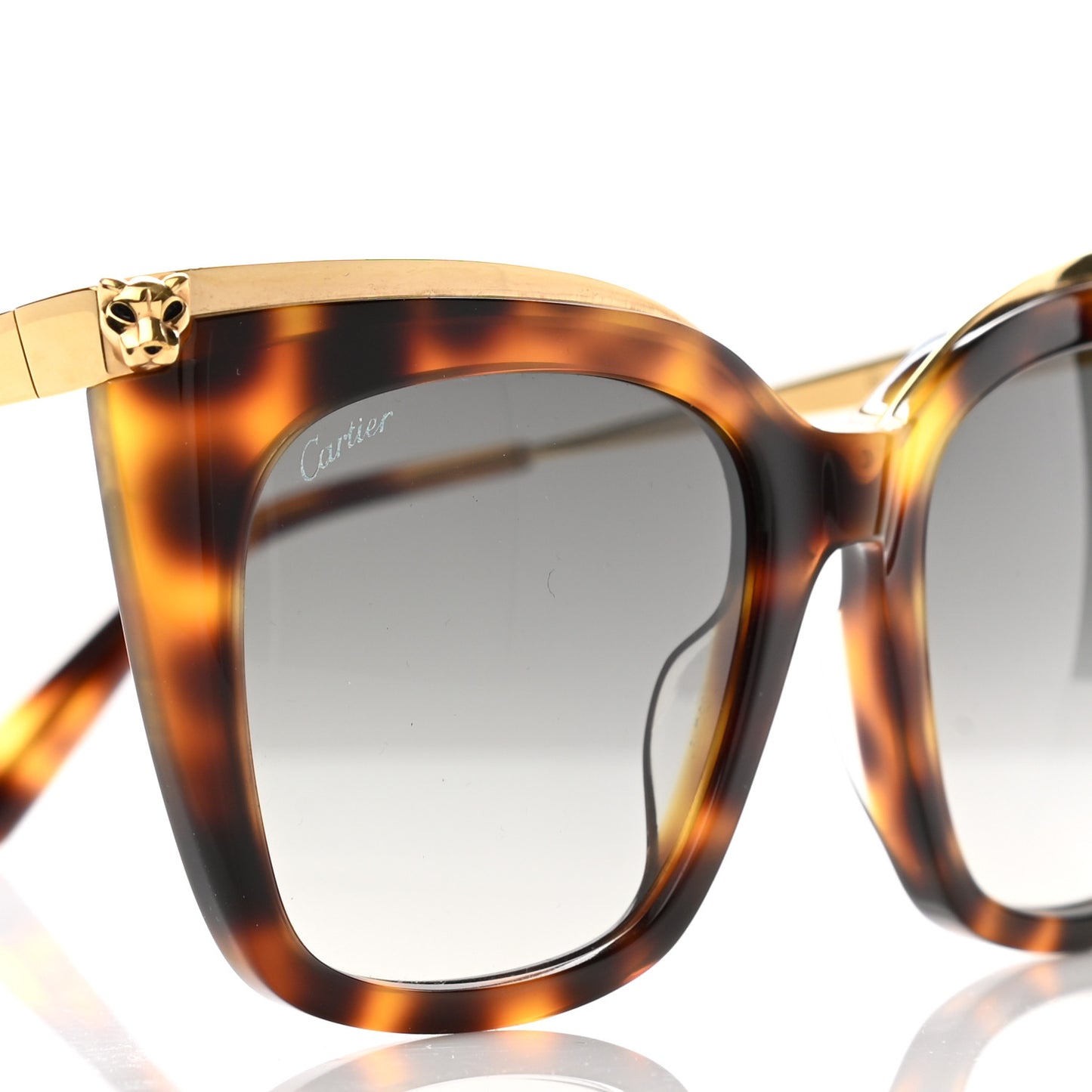 Panthere Cartier Sunglasses Tortoise