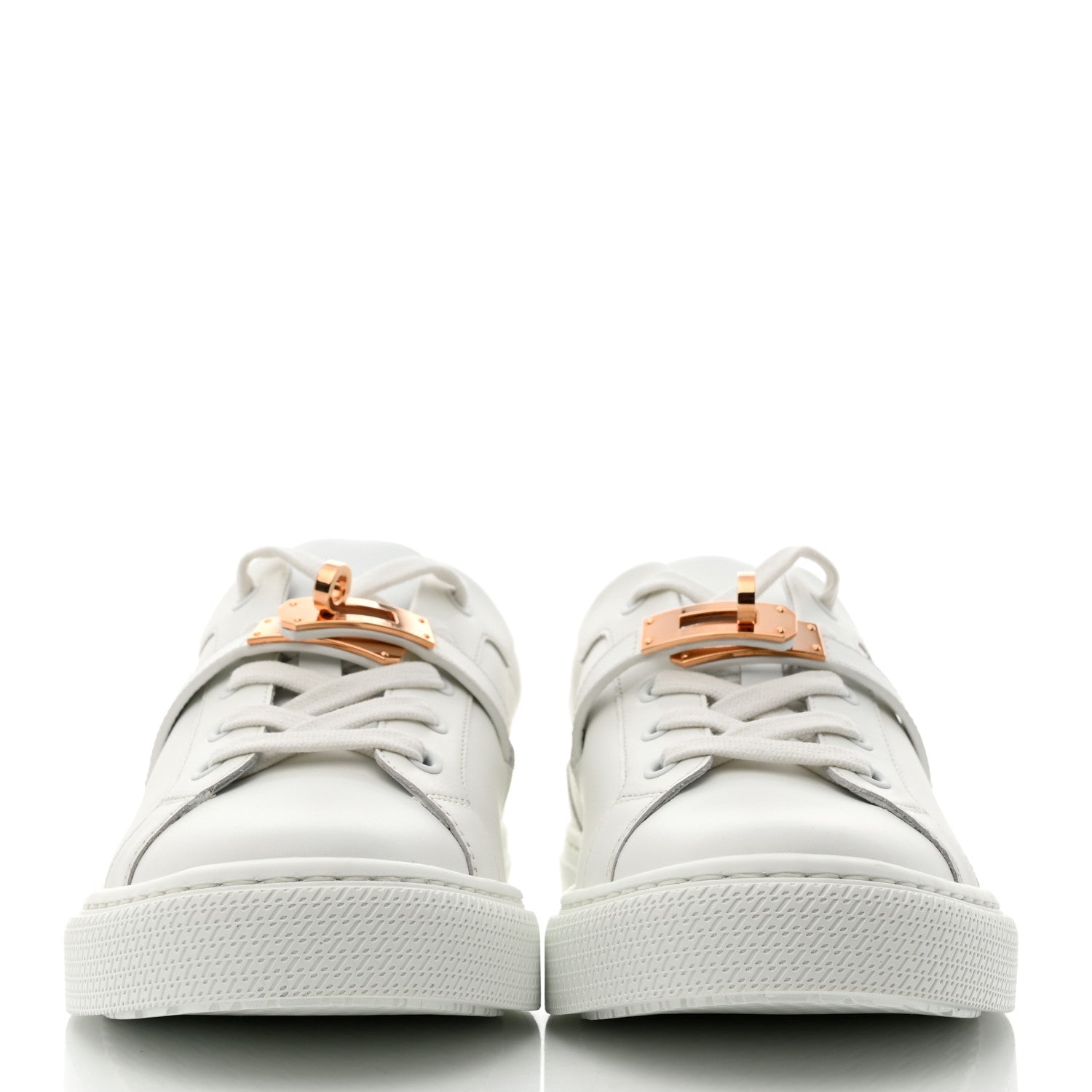 Hermes Calfskin Day Sneakers 39.5 White 2 of 9