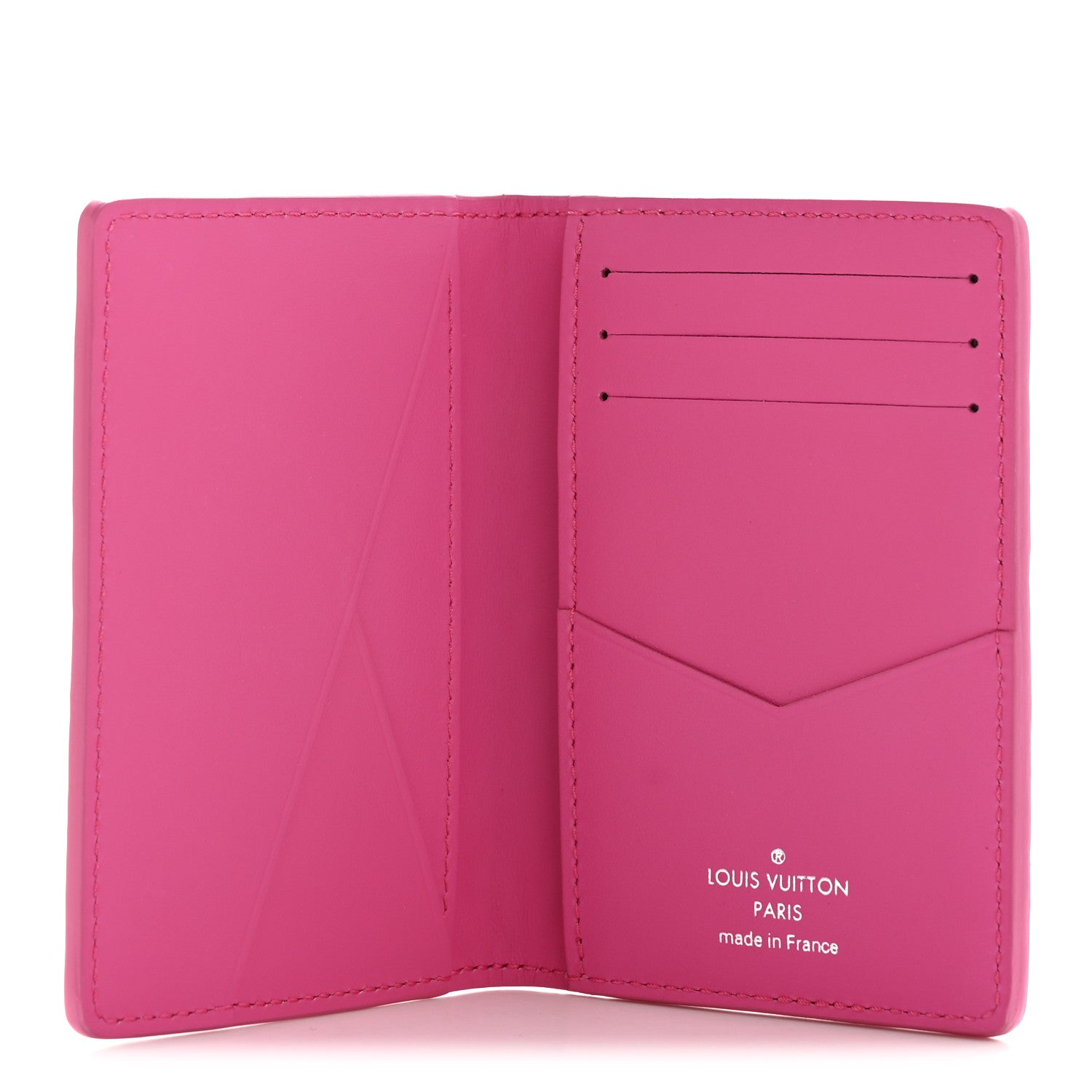 Louis Vuitton Taurillon Monogram Pocket Organizer Pink 5 of 7