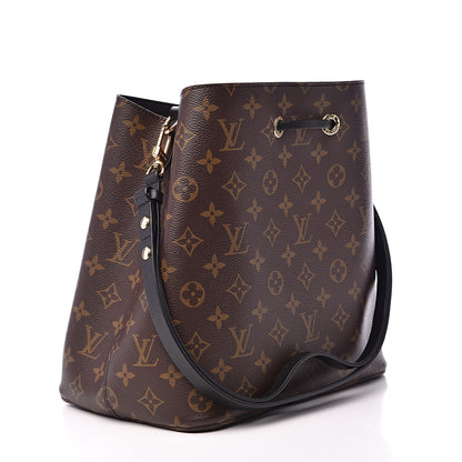 Louis Vuitton Monogram Neonoe MM Black 3 of 9
