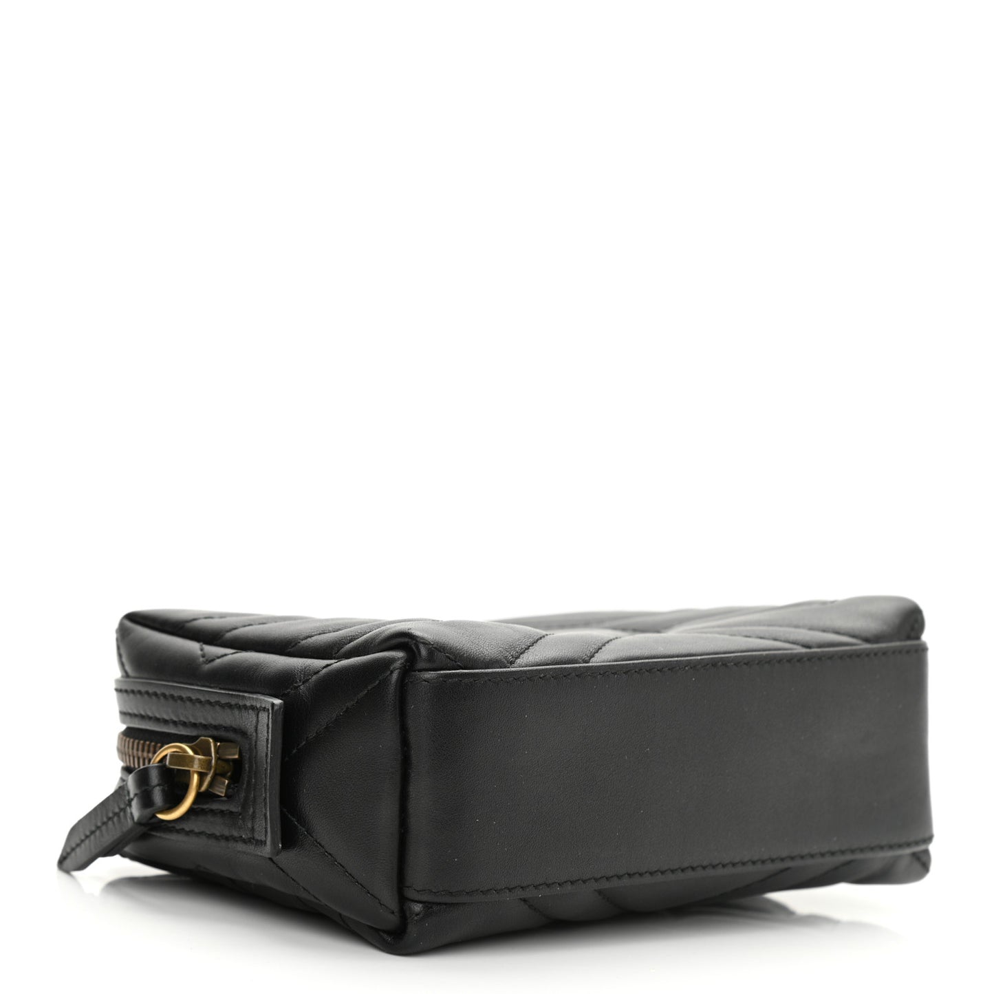 Calfskin Matelasse GG Marmont Cosmetic Case Black