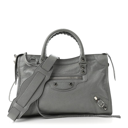 Balenciaga Agneau Classic Silver Hardware S City Gris Haussmannien 1 of 11