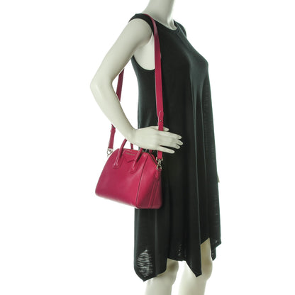 Givenchy Sugar Goatskin Mini Antigona Magenta 2 of 7