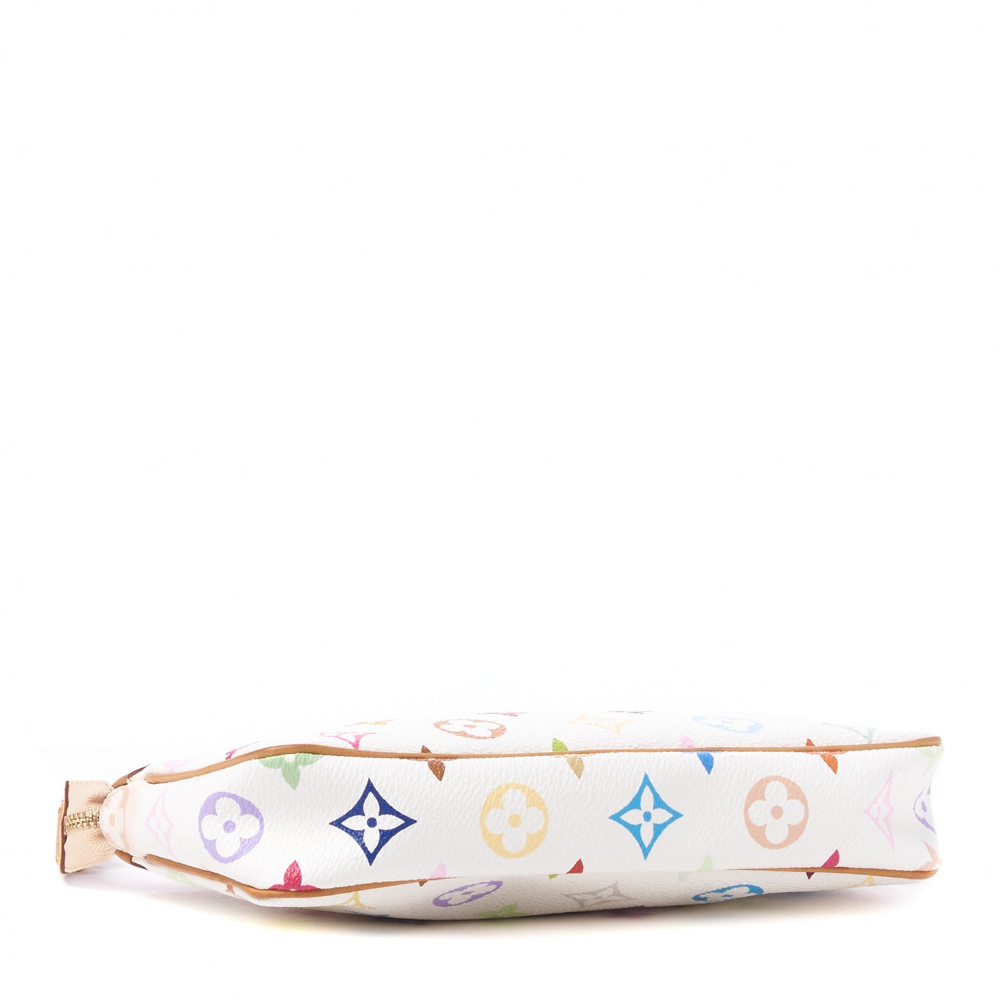 Monogram Multicolor Pochette Accessories White