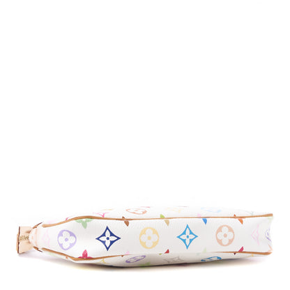 Louis Vuitton Monogram Multicolor Pochette Accessories White 3 of 8