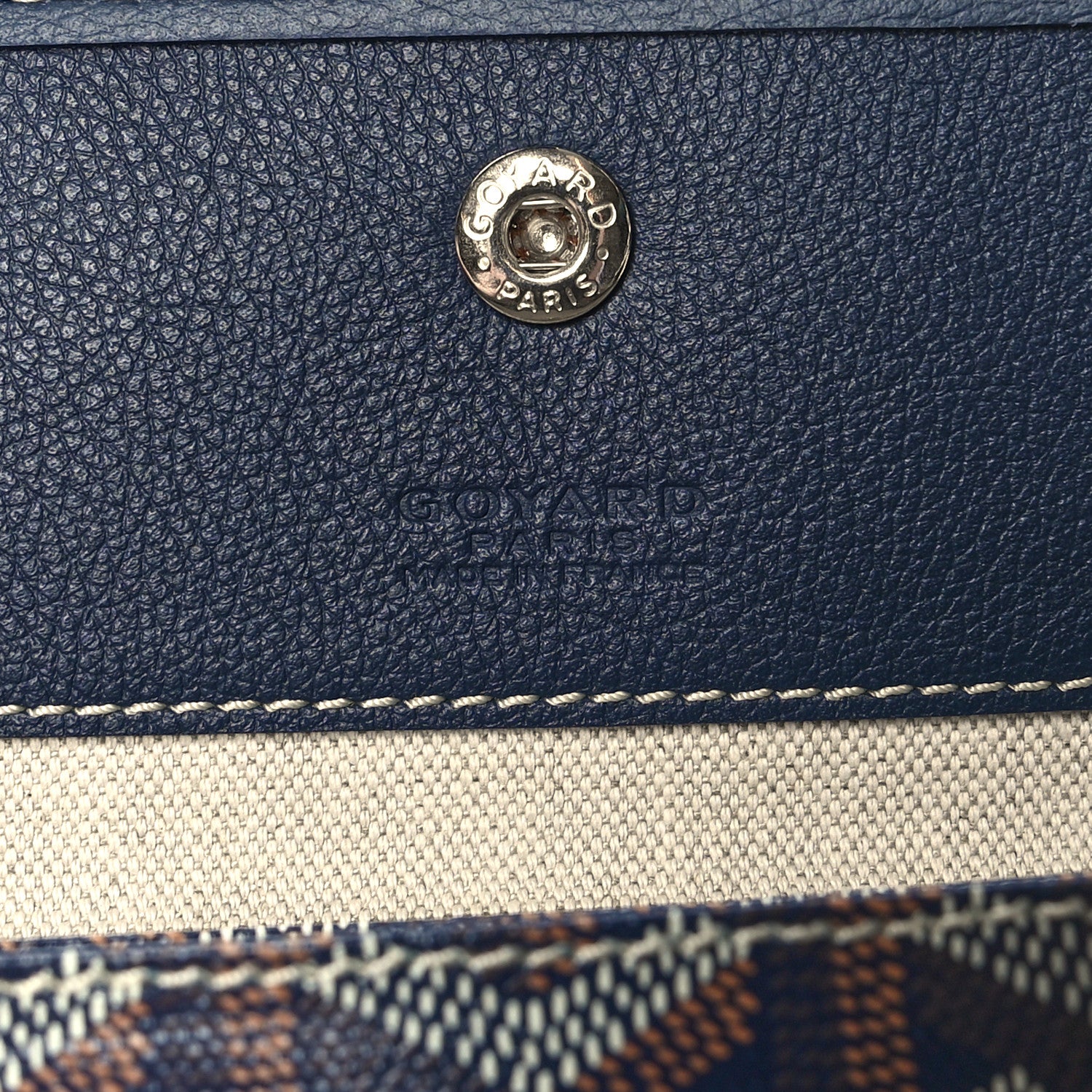 Goyard Goyardine Saint Louis PM Navy 8 of 11