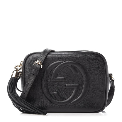 Gucci Pebbled Calfskin Small Soho Disco Bag Black 1 of 10