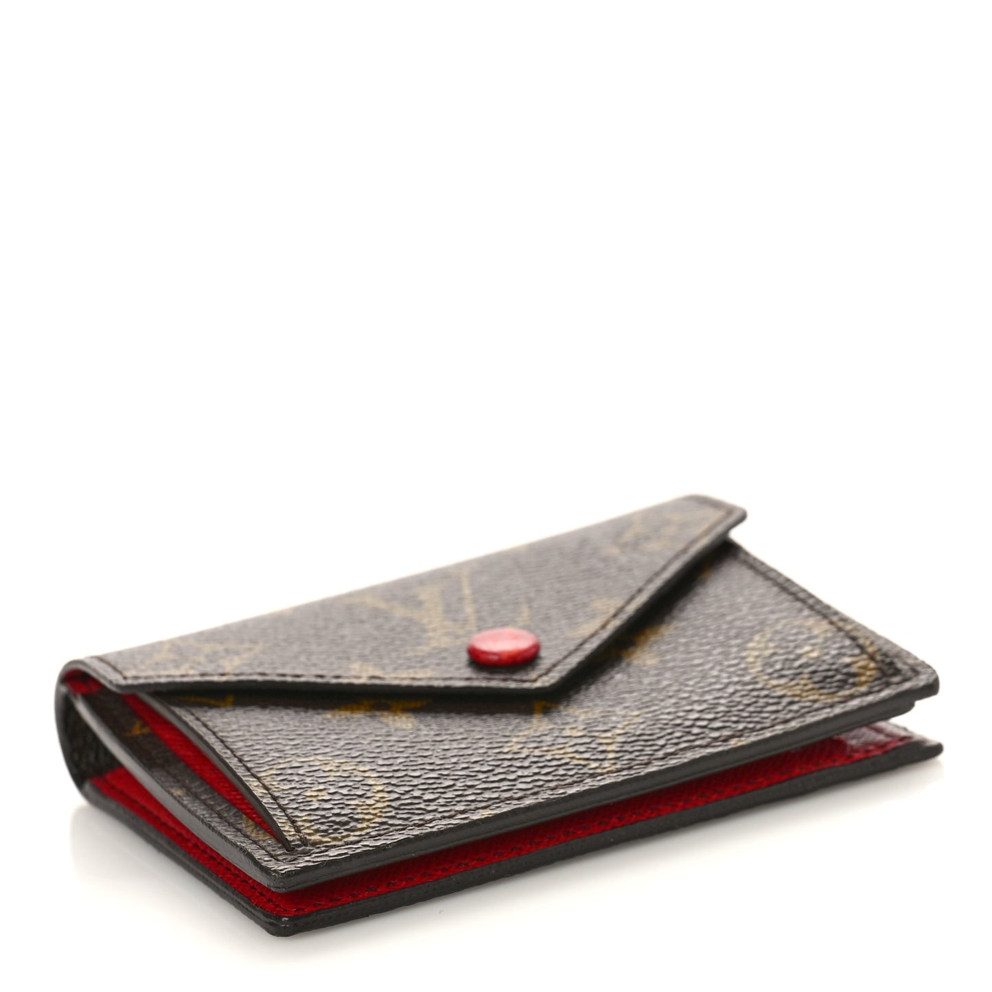 Monogram Compact Marie Wallet Rouge