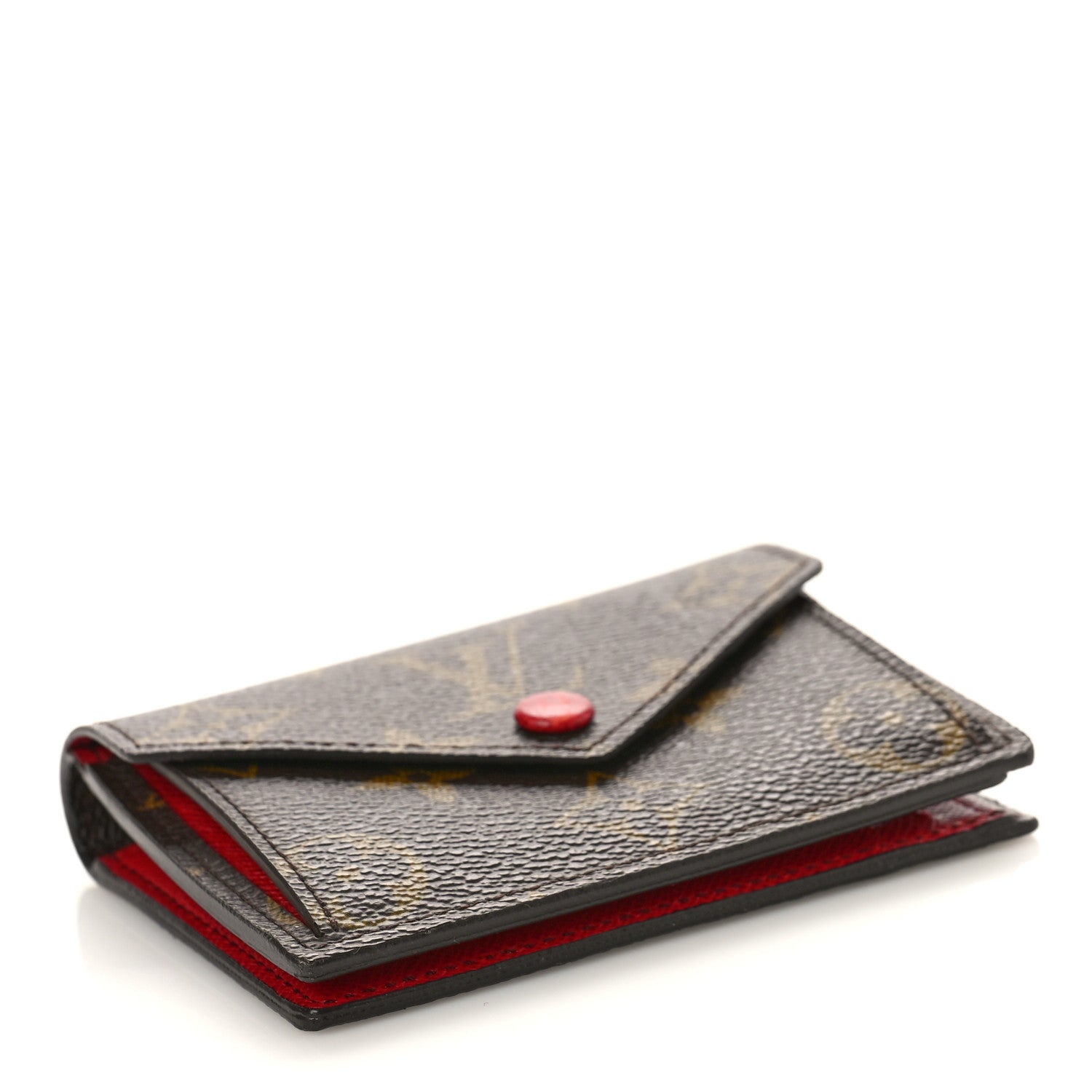 Louis Vuitton Monogram Compact Marie Wallet Rouge 4 of 9