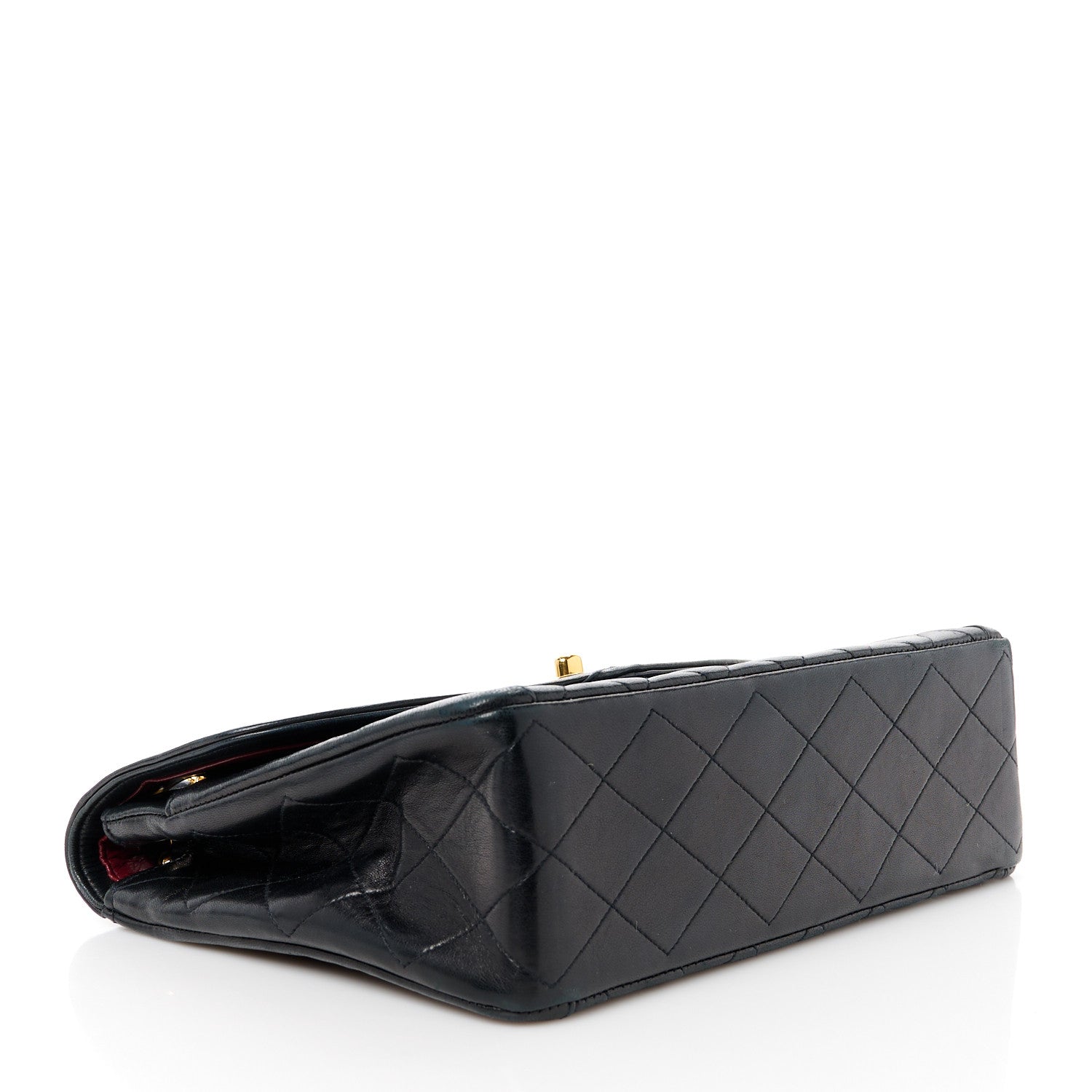 Chanel Lambskin Quilted Small Single Flap Black 4 of 13