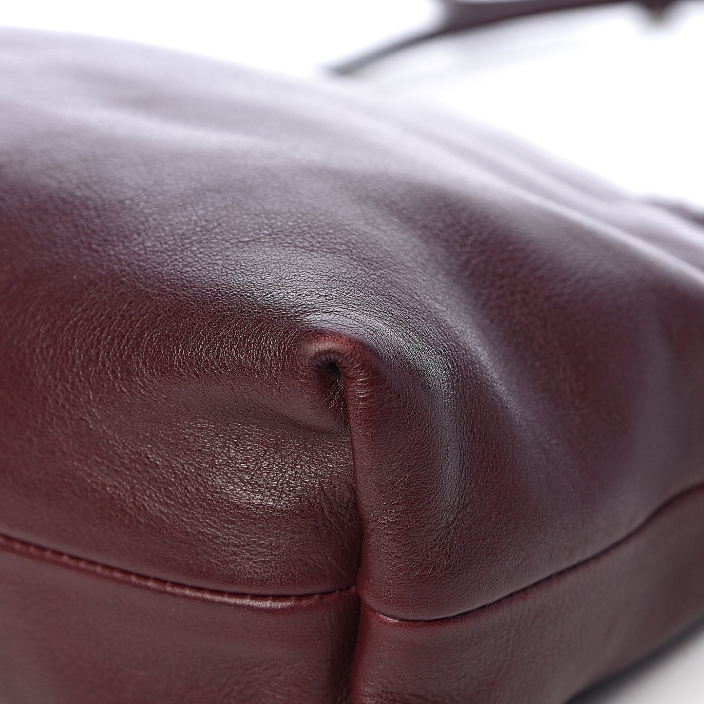 Calfskin House Check Little Crush Deep Claret