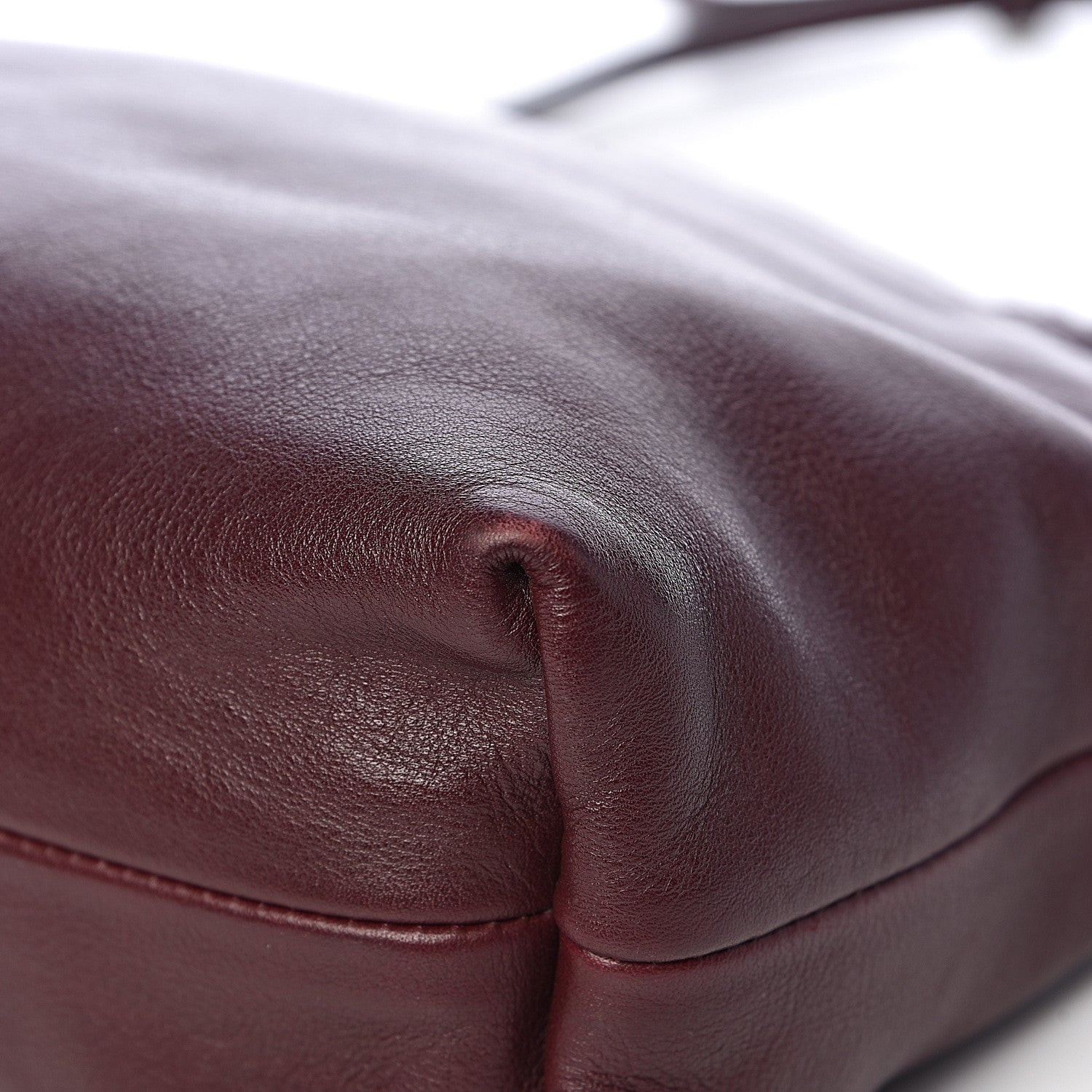 Burberry Calfskin House Check Little Crush Deep Claret 13 of 15