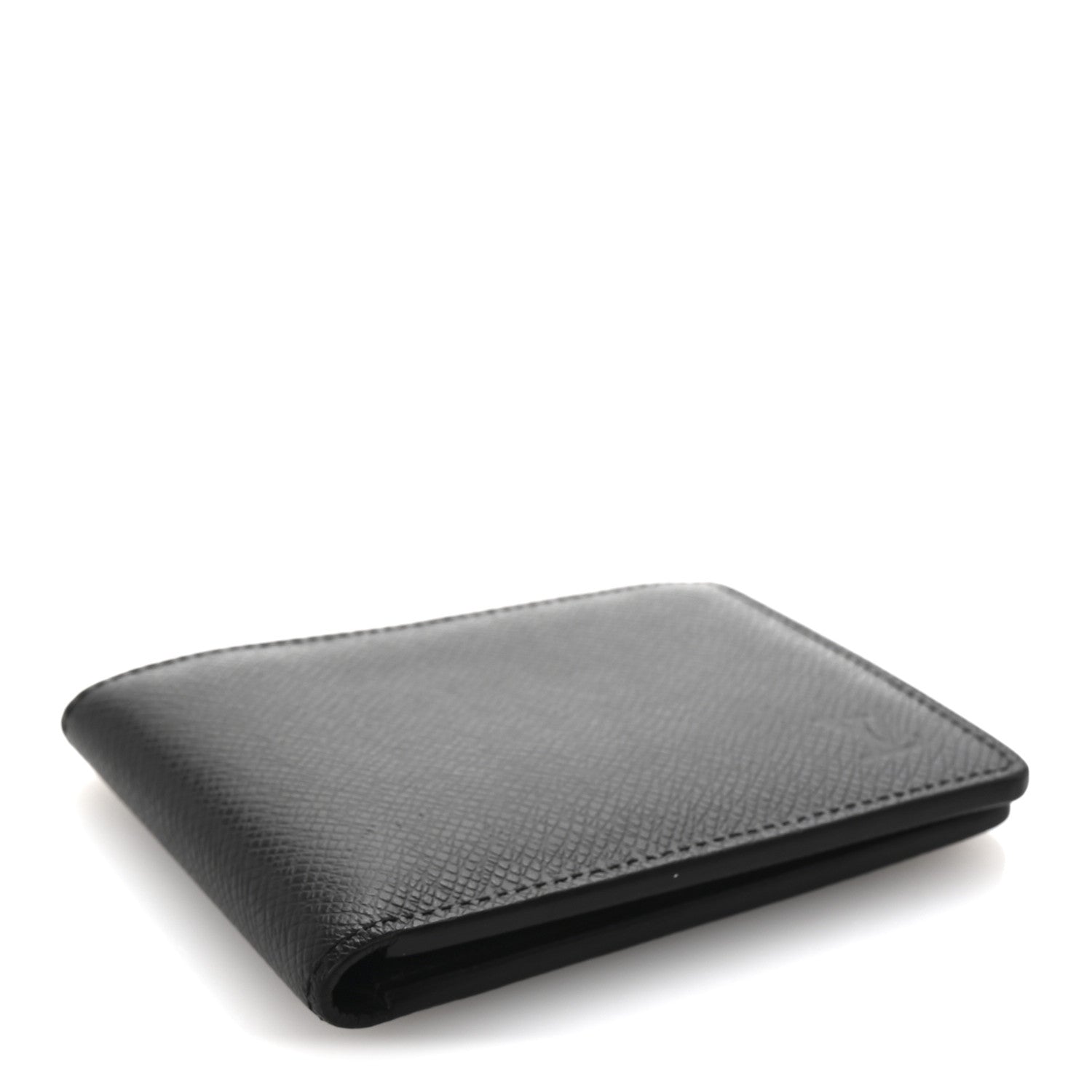 Louis Vuitton Taiga Slender Wallet Black 4 of 6