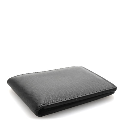 Louis Vuitton Taiga Slender Wallet Black 4 of 6