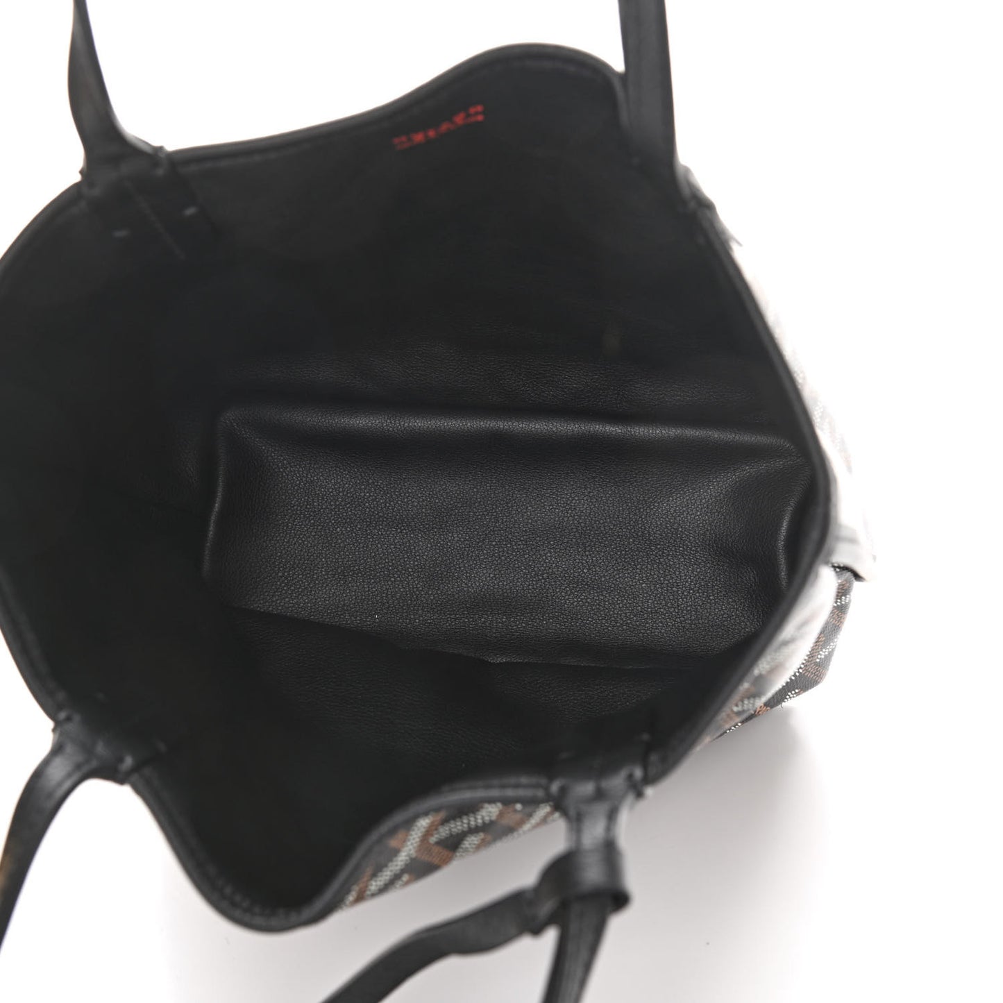 Goyardine Reversible Mini Anjou Black