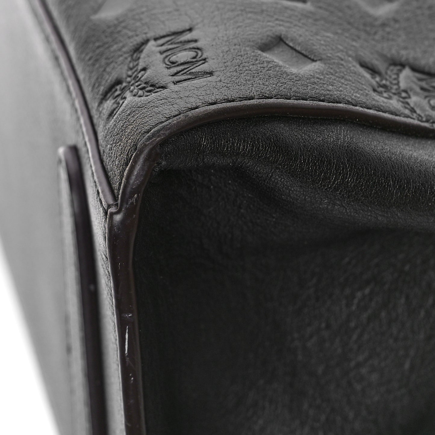 Calfskin Ottomar Monogram Medium Essential Tote Black